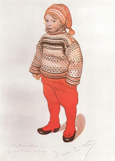 Matts Bergom Larsson by Carl Larsson